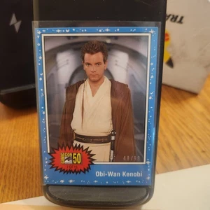 SDCC #48 Topps Obi-Wan Kenobi Star Wars Promo /99 Near Mint Great Condition Rare - Picture 1 of 10