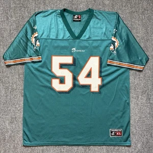 Vintage Logo Athletic NFL Miami Dolphins Zach Thomas Football Jersey Mens XL - Picture 1 of 6