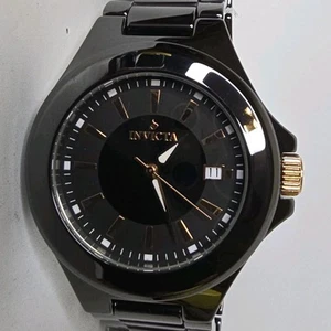 Invicta Ceramics Pro Diver Men's Watch Quartz 12550 43mm Black - Picture 1 of 5