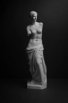 Statuette Figurine Reproduction Vénus de Milo Aphrodite Louvre Mythologie Grecqu - Photo 1/4