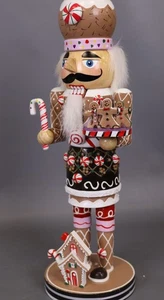 Kurt S. Adler- Inc. C1027 Kurt Adler 16 Gingerbread Nutcracker - Picture 1 of 5