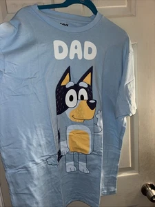 Bluey Dad Bandit T-Shirt Erwachsene Größe XL - Bild 1 von 2