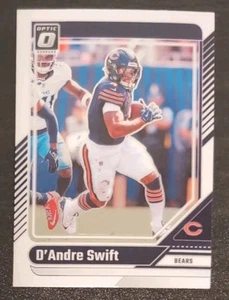 D’Andre Swift #34 2024 Panini Donruss Optic Football Base Card Chicago Bears - Picture 1 of 3