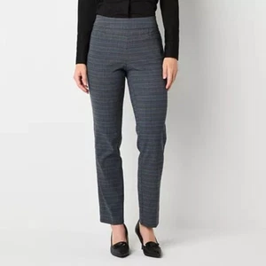 Liz Claiborne Lisa mittelhohe gerade Damenhose zum Überziehen - 18 - Bild 1 von 3
