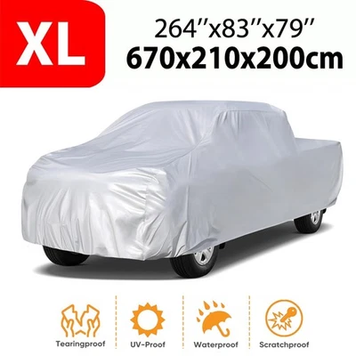 Pickup Truck Cover Water Resistant UV Protection For Chevrolet Silverado 2500 HD - Image 1 of 4