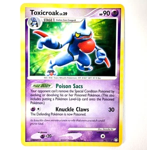 Toxicroak 36/123 Tesori Misteriosi 2007 Pokemon TCG LP - Foto 1 di 2