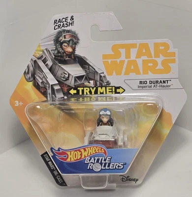 HOT WHEELS - BATTLE ROLLERS STAR WARS - RIO DURANT IMPERIAL AT- HAULER  - NEW - Image 1 of 2
