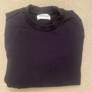 Sudadera para hombre Melrose Place Ozark GD cuello redondo azul marino talla pequeña - Imagen 1 de 3