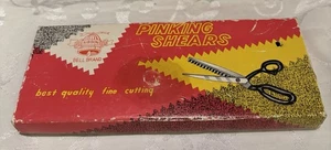 Zackenschere Zickzackschere Stoff Pinking Shears Chrome - Bild 1 von 3