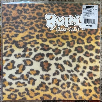 Boris - Heavy Rocks Half Clear/Half Orange w/ dark splatter Ltd. Ed. of 400! - Image 1 of 2
