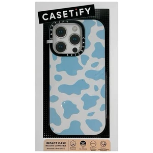 CASETiFY Impact Case mit Magsafe für iPhone 15 Pro Blue Cow Print (OPEN BOX) - Bild 1 von 2