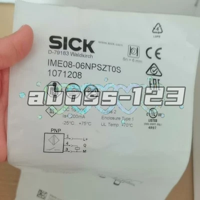 Sick IME08-06NPSZT0S 1071208 Photoelectric Switch Sensor#1pcs New In Box - Image 1 of 4