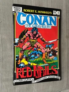 CONAN THE BARBARIAN RED NAILS JAN 1983 VO EXCELLENT ÉTAT / VERY FINE + / NM - Imagen 1 de 7