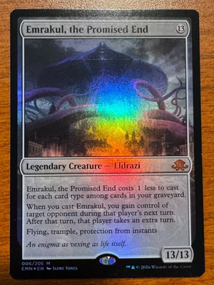 [1x] Emrakul, the Promised End - Foil Very Good, English Eldritch Moon MTG Magic - Image 1 of 2