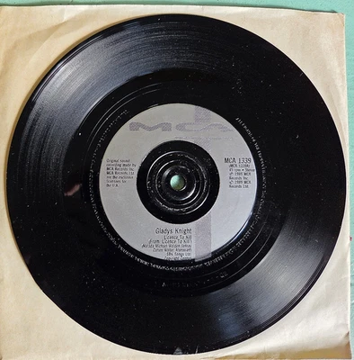 Gladys Knight - Licence To Kill 7" Single UK 1989 b/W Michael Kamen Zustand: VG+ - Bild 1 von 2