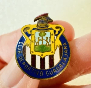 Pin Tornillo Raro Antiguo Vintage MEXICO Club Deportivo GUADALAJARA Club de Fútbol - Imagen 1 de 4