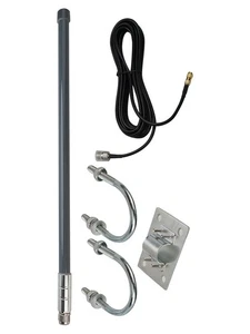 Pro Grade 12dBi Fiberglass Aerial Antenna for Urban Surveillance 868MHz 915MHz - Picture 1 of 36