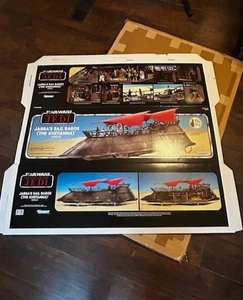 Jabba's Sail Barge Khetanna STAR WARS collezione vintage SOLO SCATOLA COME NUOVA MAI USATA - Foto 1 di 2