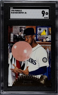 Pinnacle 1995 - Ken Griffey Jr #128 Seattle Mariners Salón de la fama SGC 9 ¡Como nuevo! #5619557 Foto 1 de 2