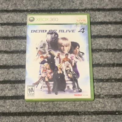 Dead or Alive 4 (Microsoft Xbox 360, 2005) cib - Image 1 of 2