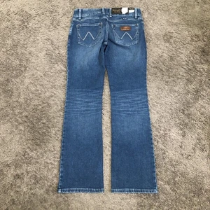 Wrangler Retro Sadie Medium Wash Low Rise Stretch Bootcut Jeans Damen 28x32 - Bild 1 von 12