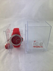Ice-Watch ST.RS.U.S.10 Sili Stone with Red Dial and Red Silicone Strap - Picture 1 of 12