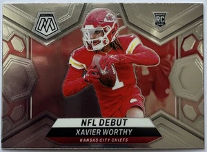 2024 Panini Mosaic - NFL Debut Xavier Worthy #285 (RC) NFL Chiefs - Bild 1 von 2