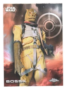 2025 Topps Chrome Star Wars Trading Card The Empire Strikes Back Bossk - Picture 1 of 2