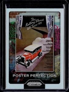 Póster Prizm Rolling Stones #2 2025 Perfection gira por el Reino Unido 1971 Silver Prizm (57G) - Imagen 1 de 2