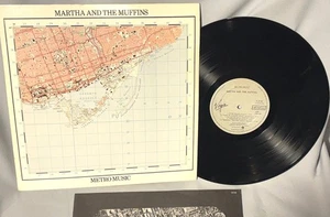 LP MARTHA AND THE MUFFINS Metro Music (ORIG Vinyl, CANADA, V 2142) NM/NM - Foto 1 di 7