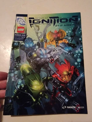 Lego Bionicle #9 (July 2007) Ignition Son of Darkness Comic DC Comics - Image 1 of 3