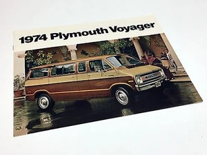 1974 Plymouth Voyager Broschüre - Bild 1 von 1