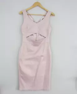 Portmans Signature Dress Womens 10 Pink Straight Sheath Cocktail Party Event - Picture 1 of 19