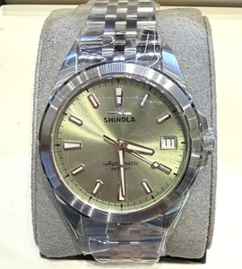 Shinola The Circadian Monster Automatic 36mm Green Dial Watch S0120299739 - Picture 1 of 2