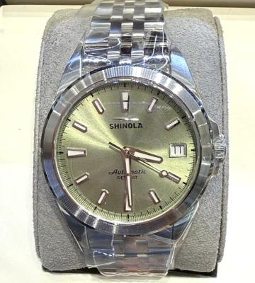 Reloj Shinola The Circadian Monster Automático 36mm Esfera Verde S0120299739 Foto 1 de 2