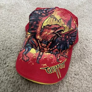 Vintage Busch Gardens Drachen Europe Griffon Hat Cap Adult Size - Picture 1 of 7