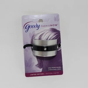 Goody Fashionow Gina Ponytailer Limited Edition Silver Black - Item # 02161 - Picture 1 of 3