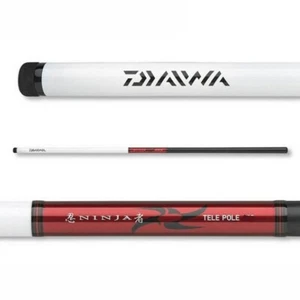 Daiwa Ninja Tele Pole Stipprute 3,00m 4,00m 5,00m 6,00m Stippangel Angelrute - Bild 1 von 4