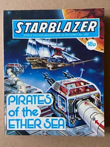 Starblazer Comic Space Fiction Adventure #100 1983 Pirates Of The Ether Sea 856f - Imagen 1 de 2
