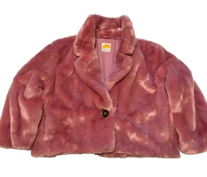 Beautiful New, no tags C&C California Faux Fur Jacket, PINK - Picture 1 of 4
