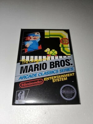 Super Mario Bros Videogame Refrigerator Magnet 2" X 3" Nintendo  - Image 1 of 2