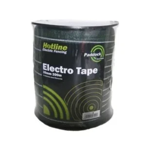 Hotline Paddock Electro Tape Electric Fencing Horse Fence Green 200m x 20mm - Picture 1 of 1