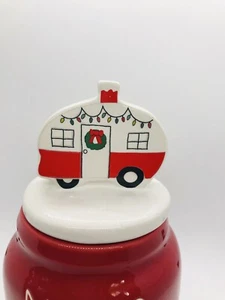 Rae Dunn Dashing Through the Snow Weihnachten Kanister Anhänger Motiv 8,5 Zoll - Bild 1 von 12
