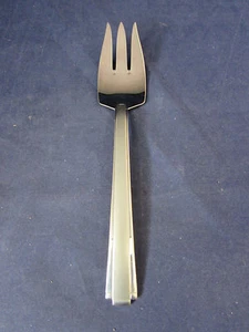 Tenedor para servir cubiertos de acero inoxidable Oneida SATIN ETAGE - Hecho en EE. UU. - Imagen 1 de 3