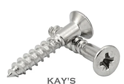 VITI PER LEGNO CONTATORE POZIDRIVE A2 ACCIAIO INOX 3mm 3,5mm 4mm 5mm 6mm  - Immagine 1 di 2