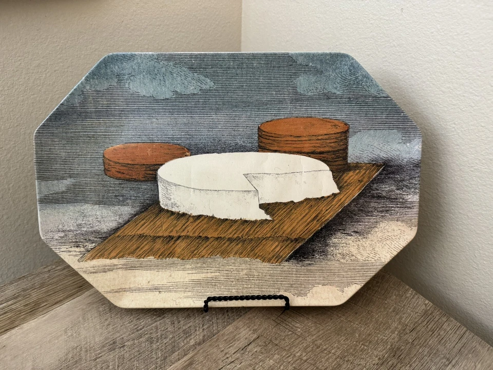 John Derian Target Thanksgiving Fall Melamine Hexagon Cheese Serving Platter