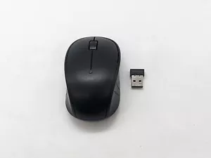 Amazon Basics wireless mouse 2.4 GHz USB receiver black MD023 MM023 - Picture 1 of 11