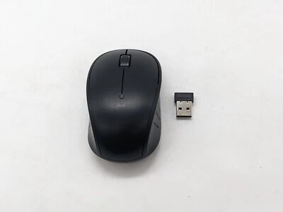 Amazon Basics wireless mouse 2.4 GHz USB receiver black MD023 MM023 - Image 1 of 4