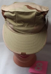 NWT US MILITARY CAP UTILITY DESERT CAMO PATTERN TYPE II SIZE XXS  - Picture 1 of 2