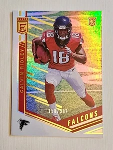/399 Calvin Ridley /WR Falcons RC | 2018 Donruss Elite Rookie Card #161 - Picture 1 of 7